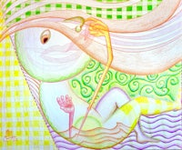 u can pick ur friends - 2022, 14x17”, colored pencil on bristol