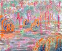 Untitled - 2022, 20x24”, acrylic on canvas